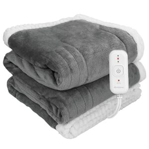 Comfytemp Heated Throw Blanket Single (160 X 130cm)