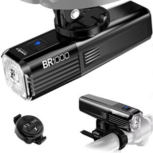 TOWILD Bike Lights with Wireless Remote