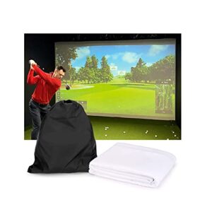 COLOR TREE Golf Simulator Impact Screen for Indoor Golf Training