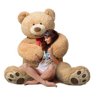 HollyHOME 150cm Giant Teddy Bear Stuffed Animal Large Teady Bears Plush Bear
