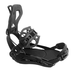 System Ultra Men's 2023 Rear Entry Step in Style Snowboard Bindings