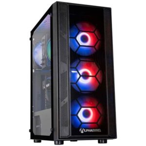 AlphaSync Onyx NVIDIA GeForce RTX 3060Ti AMD Ryzen 5 5600X 16GB RAM 1TB SSD WiFi Windows 11 Home