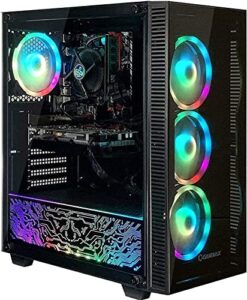 XUM Gaming PC Desktop Computer: i7-11700F