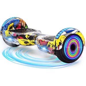 NEWUKGO Hoverboards 6.5 Inch Segway Hoverboard with Bluetooth