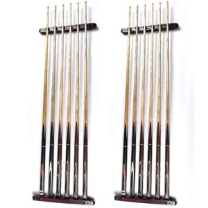 Lytqj Wooden Pool Cue Rack