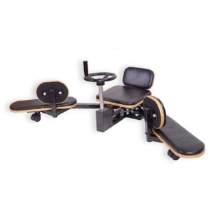 Steel Frame Leg Stretcher Training Fitness Equipment For Home Gym With 180°free Opening And Closing For Men Wome