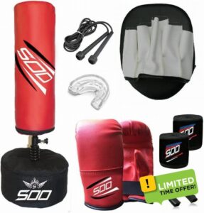Freestanding Heavy Boxing Bag with Stand for Kids