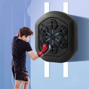 Lighted Music Boxing Machine Wall Mounted