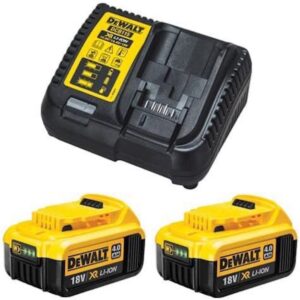 Dewalt DCB182 18V Li-ion 4.0Ah Battery Twin Pack & DCB115 Charger Ki
