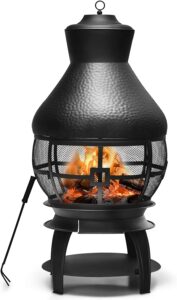 COSTWAY Outdoor Chiminea