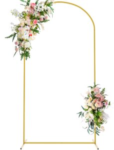 Wokceer 7.2 FT Wedding Arch Backdrop Stand