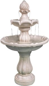 MDA Designs Aruna Elegant 2 Tier Water Fountai