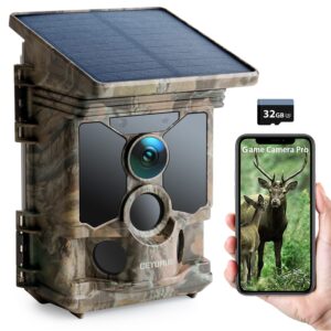 CEYOMUR Solar Wildlife Camera 4K 30fps