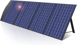 100W Portable Solar Panels With 2 USB(5V/2.0A)/DC Output