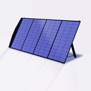 Tiontep 100W Portable Solar Panel for 300/600/1200 Power Station