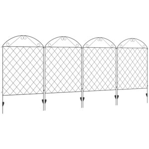 Outsunny Decorative Garden Fencing