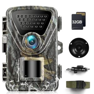 Wildlife Camera 2.7K Trail Camera 1520P 28MP