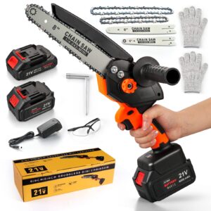 SANJIAN 6" & 8" Brushless Mini Chainsaw