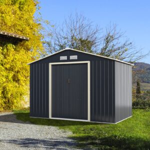 GiantexUK 7 x 4FT / 9 x 6FT Garden Shed