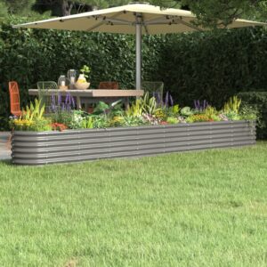 Festnight Oval Large Metal Raised Garden Beds