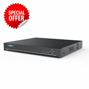 Reolink 12MP PoE NVR 36 Channel CCTV Security Camera System