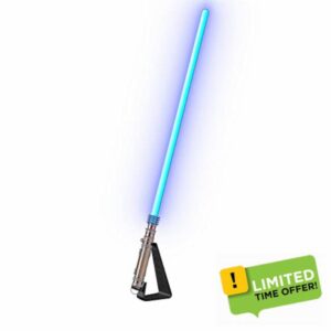 Hasbro Star Wars The Black Series Leia Organa Force FX Elite Lightsaber with Advanced LED and Sound Effects