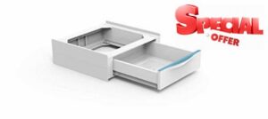 Meliconi Base Space Riser for Washer/Dryer Bianco            [Energy Class A+++]