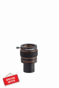 Celestron 935291.25 Inch X-Cel LX 2x Barlow Lens - Black