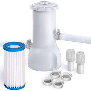 1000 Gallons Swimming Pool Filter Cartridge Pump