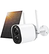 NETVUE Security Camera Outdoor Wireless Battery, Outdoor Camera with Color Night Vision/PIR Motio...