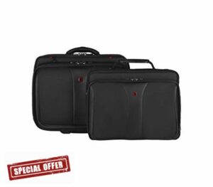 Wenger 600662 PATRIOT 17 Inch 2-Piece Business Wheeled Laptop Briefcase
