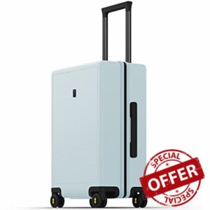 LEVEL8 Suitcase Hand Luggage Suitcases Lightweight 100% PC Trolley Case Micro-Diamond Textured Design