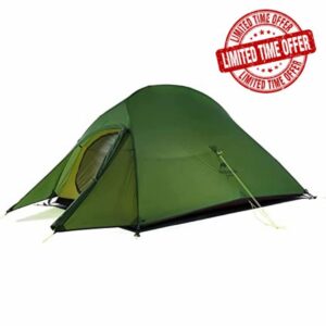 Naturehike Cloud up 2 Upgrade Ultralight Tents Double 2 Person Tent 3-4 Season for Camping Hiking