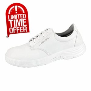 Abeba Microfiber Lace Up Safety Shoe