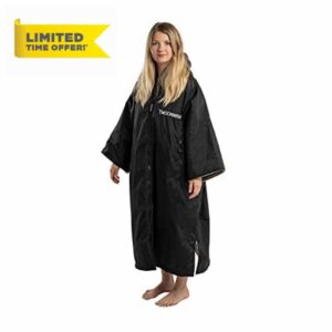 Frostfire Moonwrap - Adult Unisex Changing Robe with Fleece Lining - Waterproof Windproof Oversized Coa