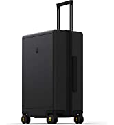 LEVEL8 Lightweight Suitcase Carry-on Hand Luggage, Elegance Matt Design 100% PC Trolley Case TSA ...