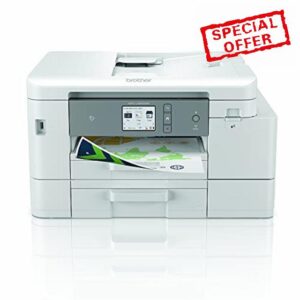 Brother MFC-J4540DW XL Wireless Colour Inkjet Printer | 4-in-1 (Print/Copy/Scan/Fax)| A4 | Photos | All-In-Box Bundle | UK Plug