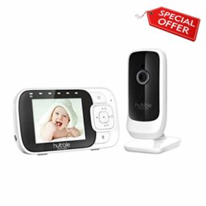 Hubble Connected Nursery View Video Baby Monitor with 2.8" Inch Screen
