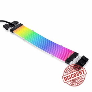 LIAN LI Strimer Plus V2 Triple 8-Pin RGB VGA-Kabel