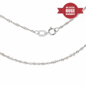 Carissima Gold Women's 9 ct Gold 1.2 mm Diamond Cut Twist Curb Chain Necklace