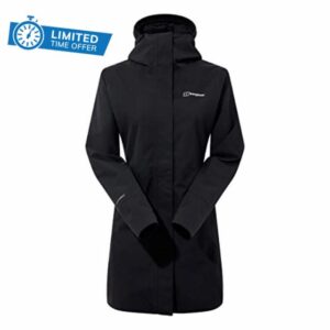 Berghaus Women's Omeara Long Length Waterproof Shell Jacket