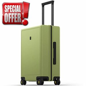 LEVEL8 Suitcase Hand Luggage Suitcases Lightweight 100% PC Trolley Case Micro-Diamond Textured Design