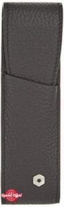 Caran d'Ache Leman Pencil Cases 15 Centimeters Black (Schwarz)