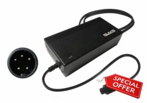 Powatechnic 42V 3A SV 5-pin Charger for 36V A2B