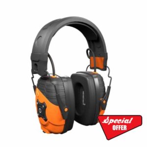 ISOtunes LINK 2.0 Bluetooth Earmuffs: Upgraded Wireless Hearing Protection with 50 Hour Battery Life and 25 dB Noise Reduction Rating