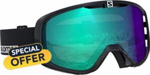 Salomon Aksium Photo Black Unisex Ski Snowboard Winter Sports Goggles
