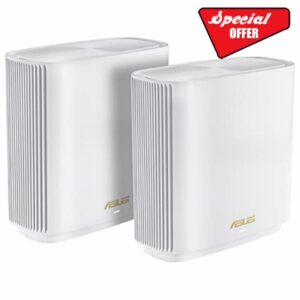 ASUS ZenWiFi XT9 AX7800 Tri-Band WiFi 6 Mesh WiFi System (2 Pack)