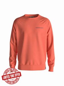 Scotch & Soda Unisex Crew Neck Sweatshirt in Organic Cotto