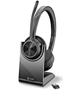 Plantronics by Poly Voyager 5200 UC Wireless Headset & Charging Case - Single-Ear Bluetooth Heads...