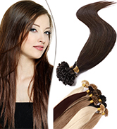 Pre Bonded Human Hair Extensions 100 Strands